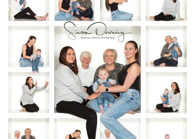 4 generations of a family Wirral family photographer