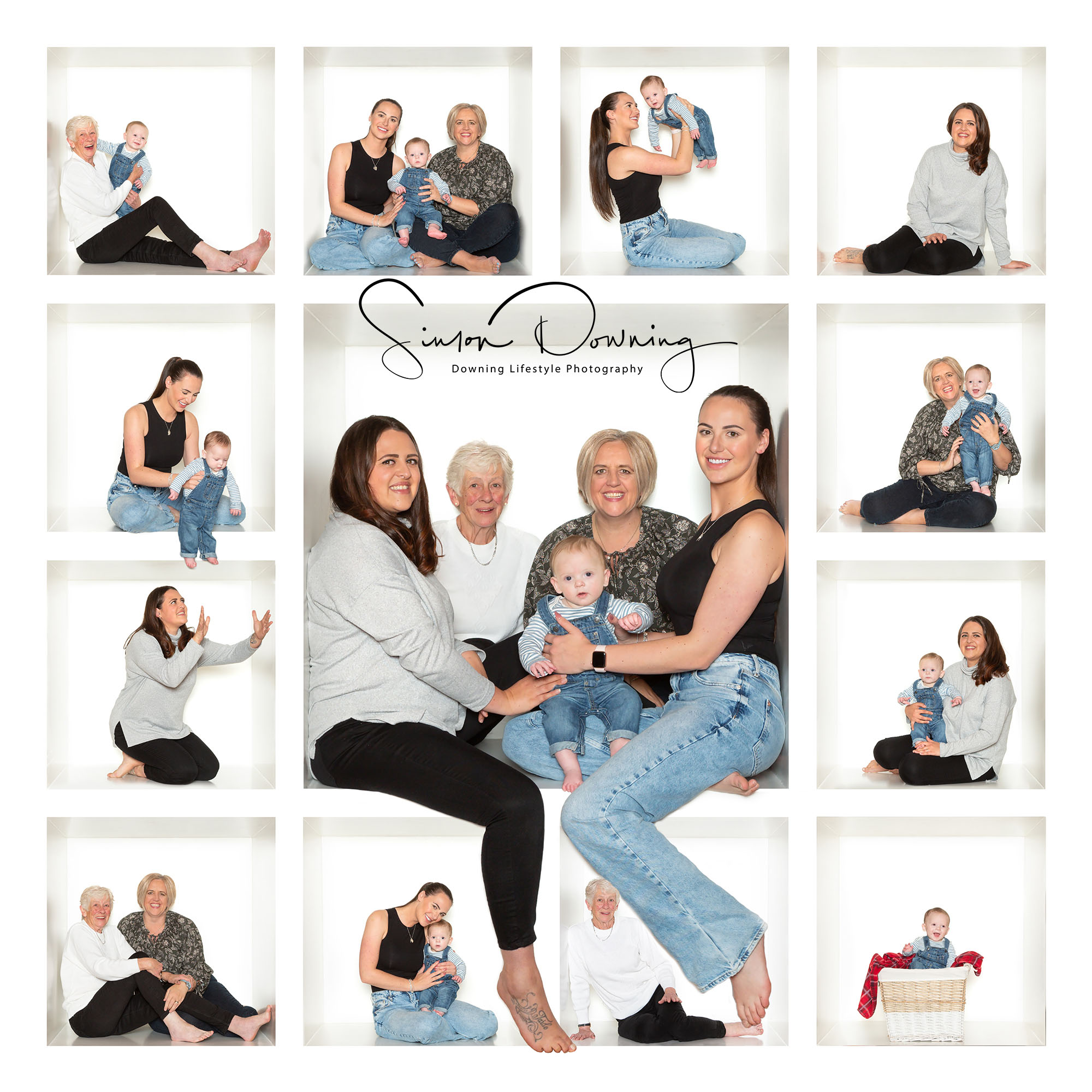 Sitting Poses for Family Sessions - The Milky Way